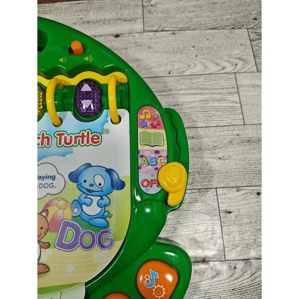 VTech Touch and Teach Turtle for Toddlers Interactive Learning Alphabet Numbers